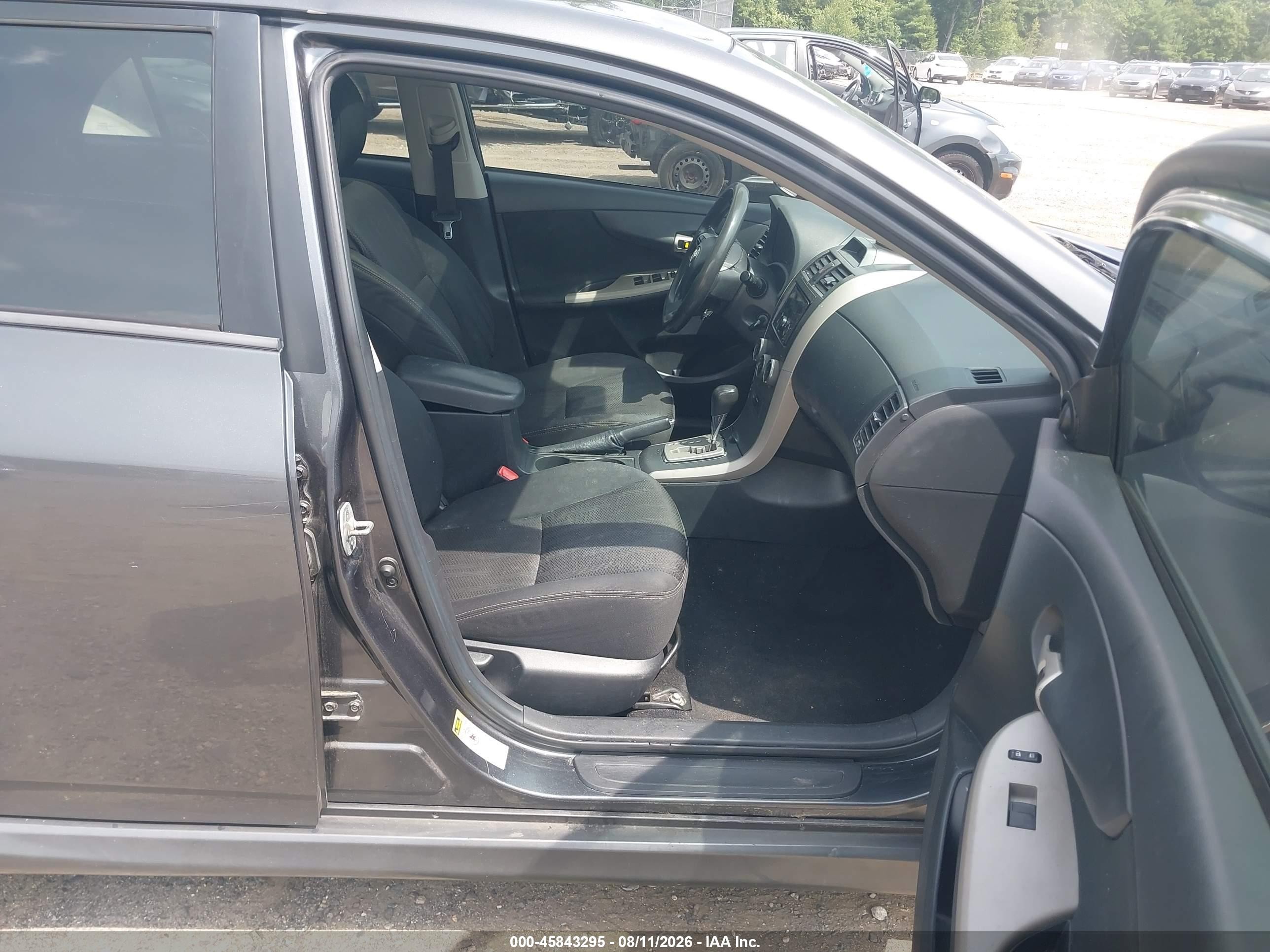 2013 Toyota Corolla S Gray vin: 2T1BU4EE7DC945693
