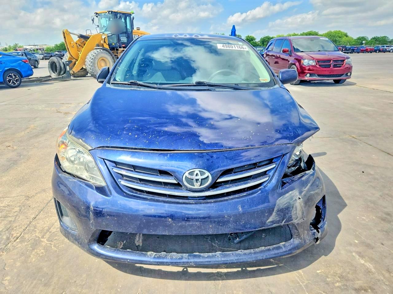 2013 Toyota Corolla Le Blue vin: 2T1BU4EE7DC948299