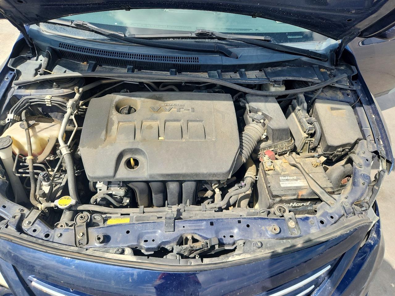 2013 Toyota Corolla Le Blue vin: 2T1BU4EE7DC948299