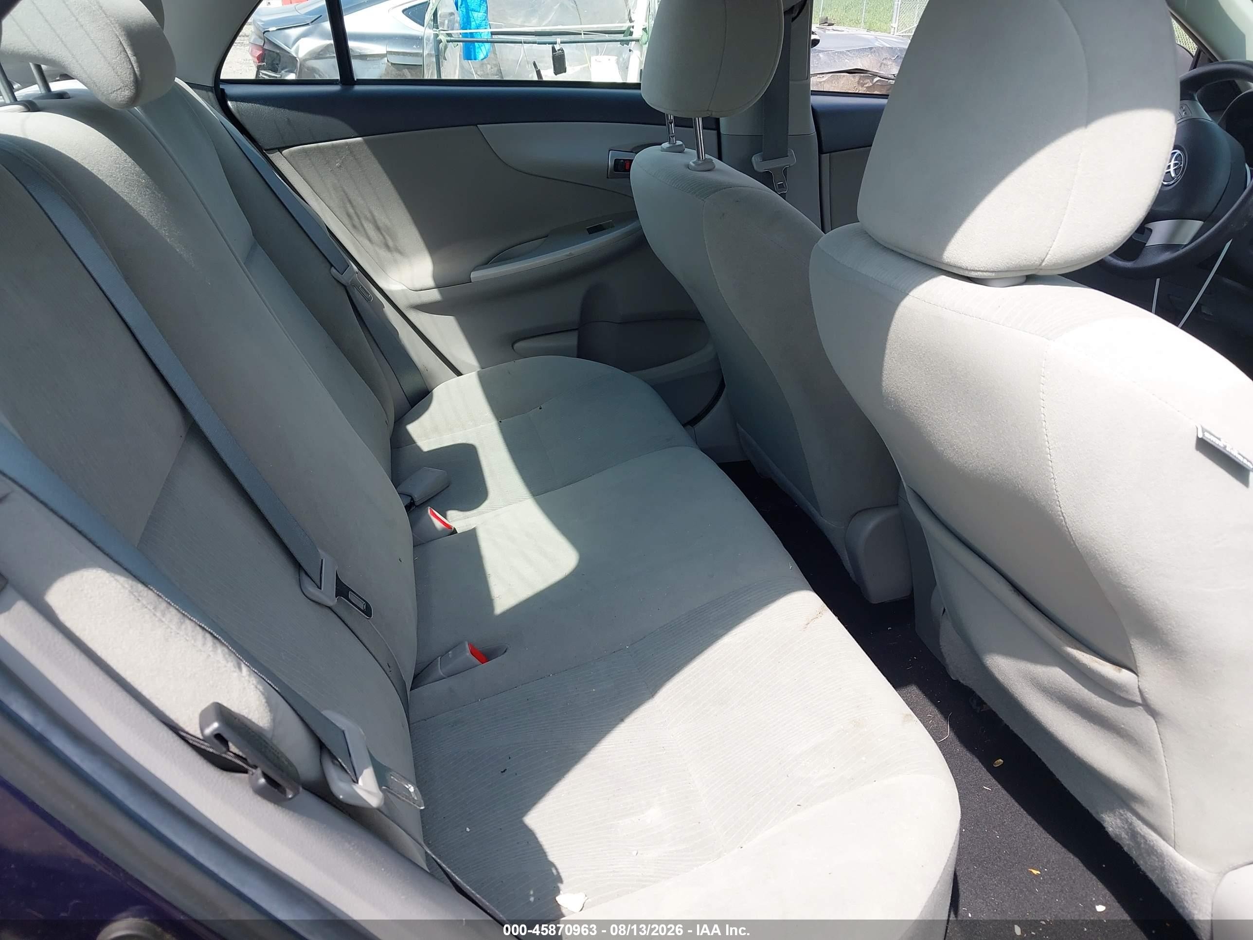 2013 Toyota Corolla Le Blue vin: 2T1BU4EE7DC954653