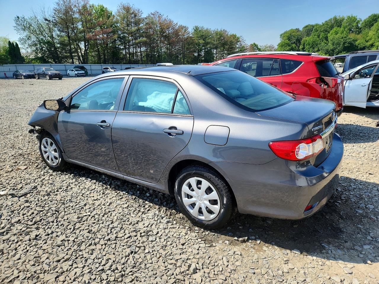 2013 Toyota Corolla L Gray vin: 2T1BU4EE7DC971291