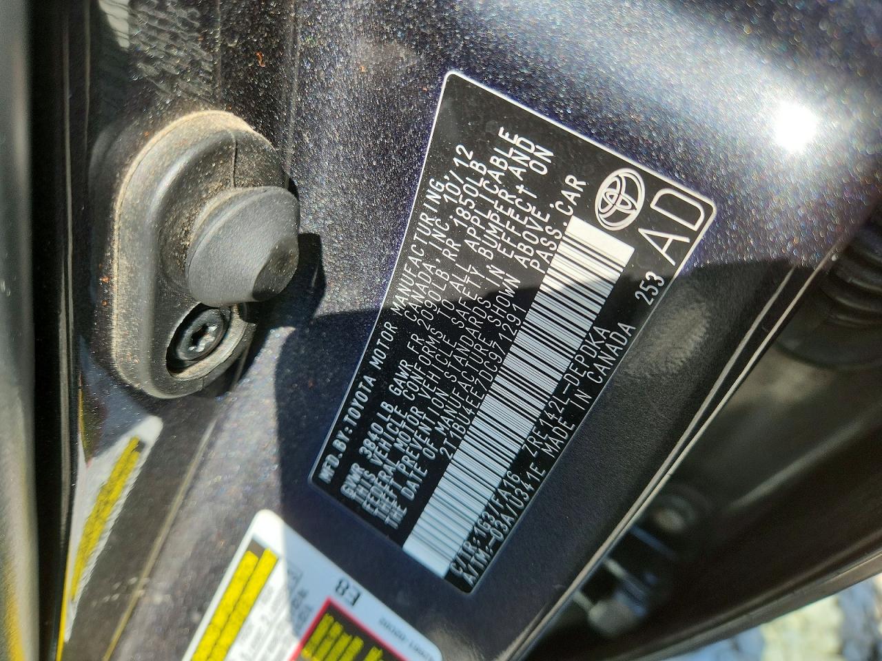 2013 Toyota Corolla L Gray vin: 2T1BU4EE7DC971291