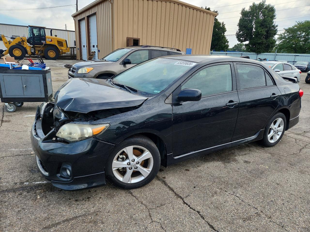 2013 Toyota Corolla S Черный vin: 2T1BU4EE7DC977480
