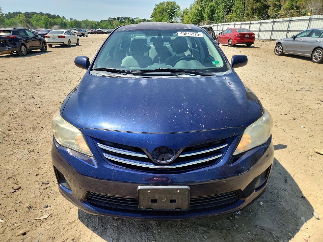 2013 Toyota Corolla Le Blue vin: 2T1BU4EE7DC982310