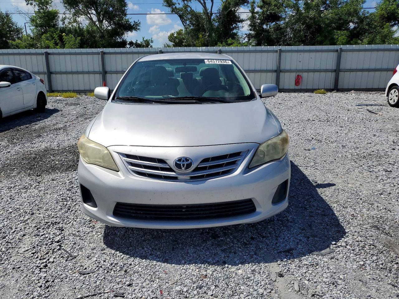 2013 Toyota Corolla Le Серебряный vin: 2T1BU4EE7DC997759