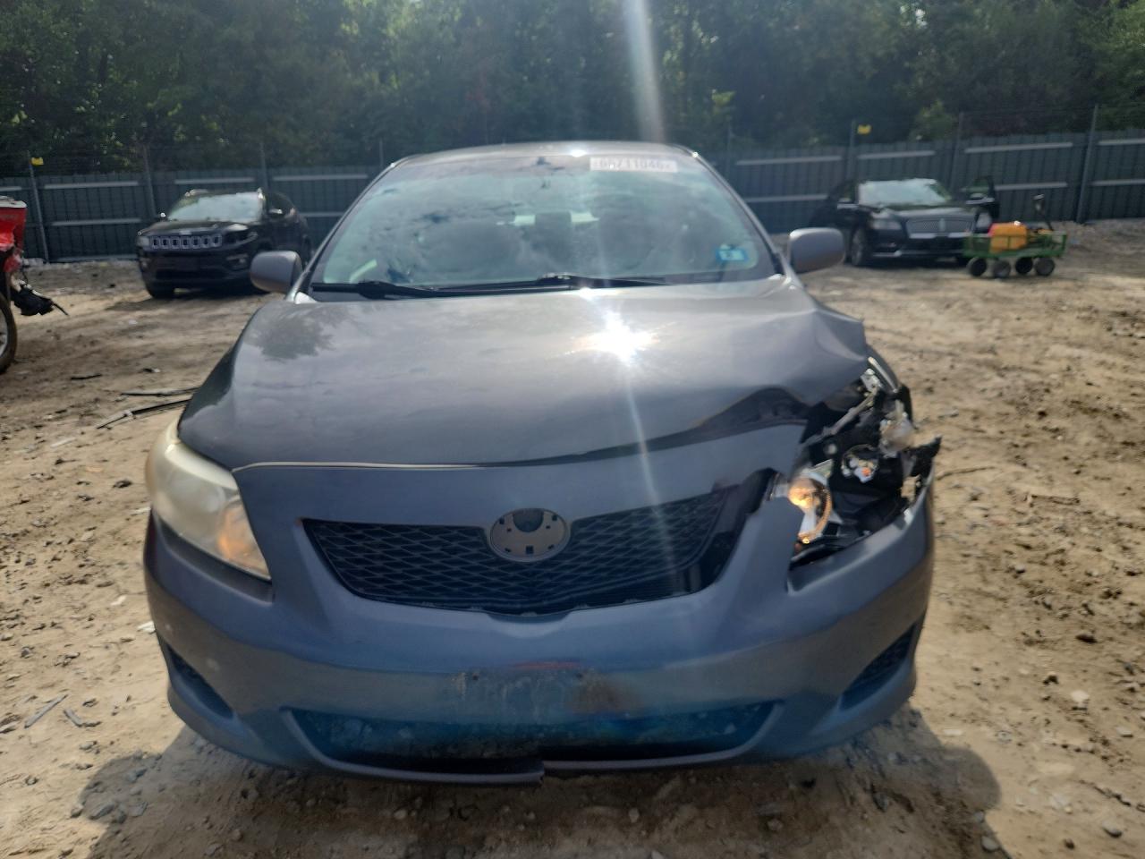 2010 Toyota Corolla Le Gray vin: 2T1BU4EE8AC232295