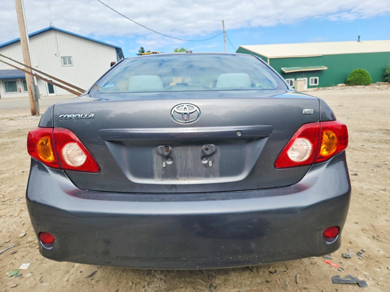 2010 Toyota Corolla Le Gray vin: 2T1BU4EE8AC232295