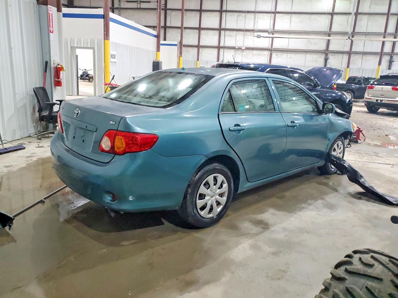 2010 Toyota Corolla Le Teal vin: 2T1BU4EE8AC235164