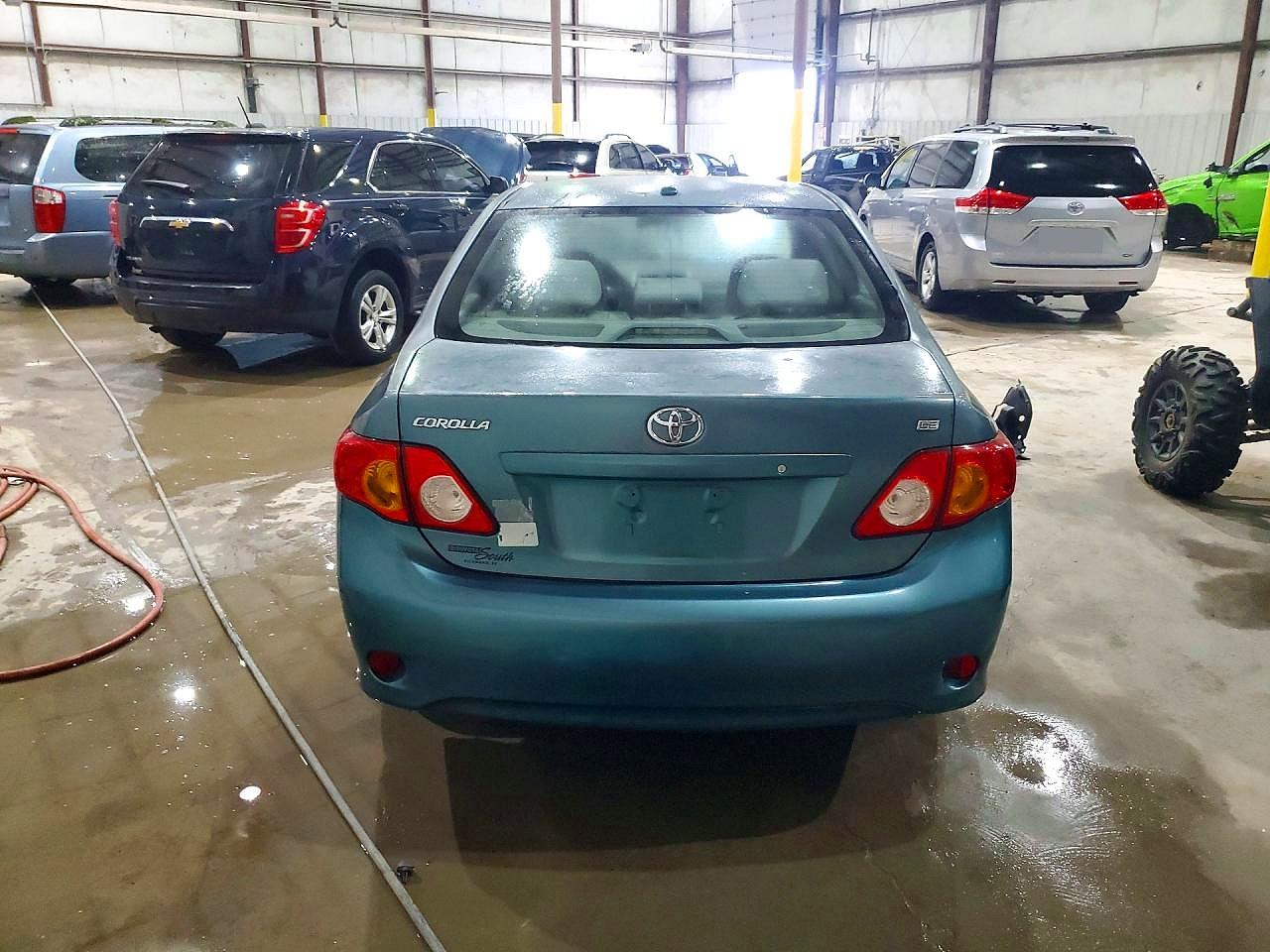 2010 Toyota Corolla Le Teal vin: 2T1BU4EE8AC235164