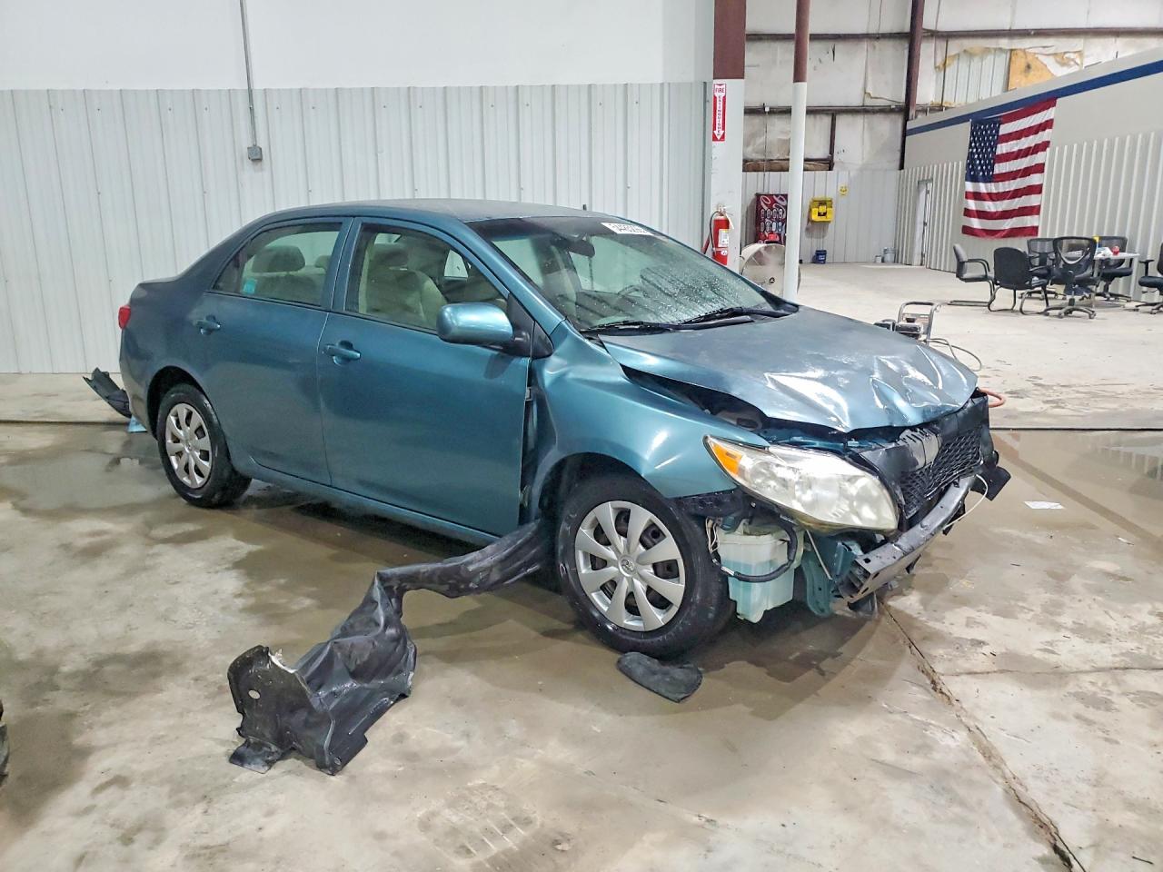 2010 Toyota Corolla Le Teal vin: 2T1BU4EE8AC235164