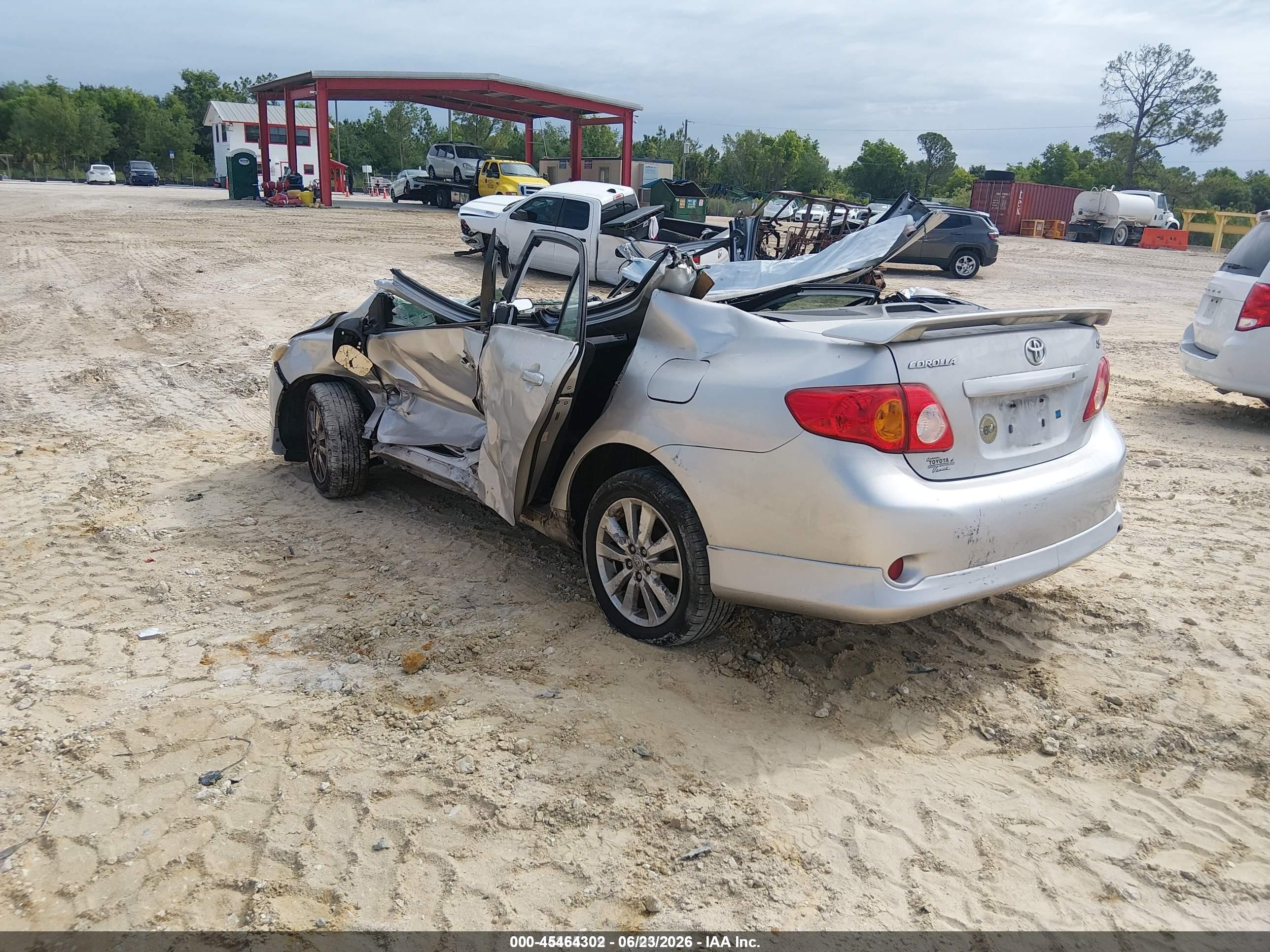 2010 Toyota Corolla S Silver vin: 2T1BU4EE8AC283764