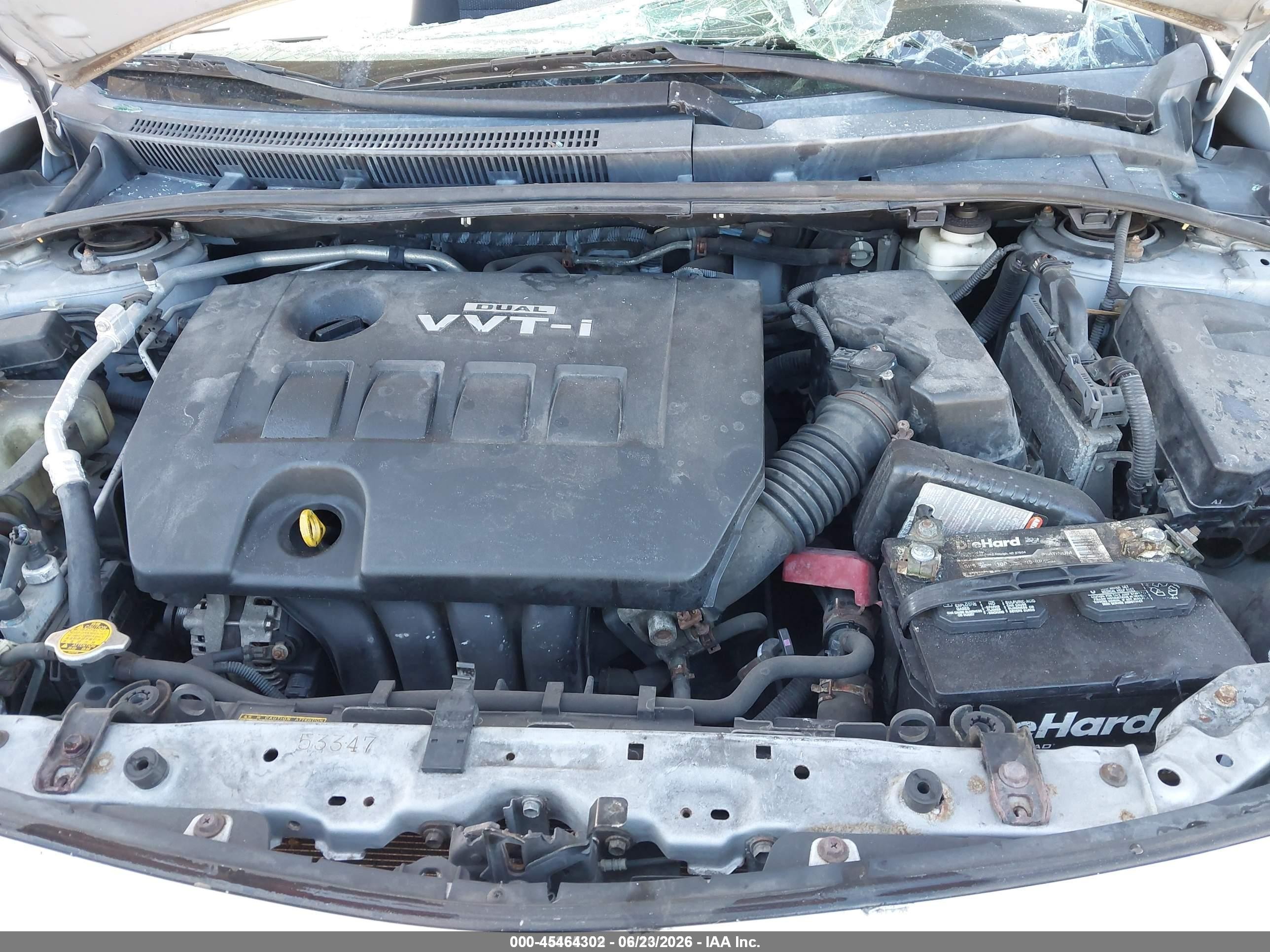 2010 Toyota Corolla S Silver vin: 2T1BU4EE8AC283764