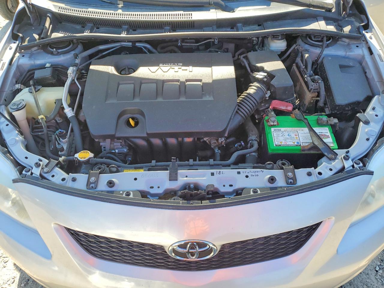 2010 Toyota Corolla Le Silver vin: 2T1BU4EE8AC295462