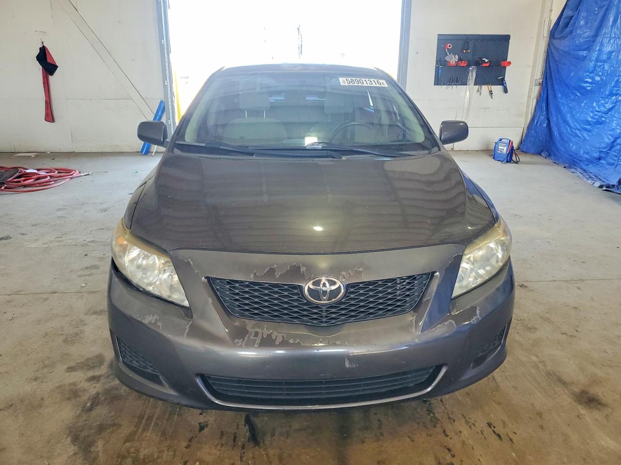 2010 Toyota Corolla Le Gray vin: 2T1BU4EE8AC297485