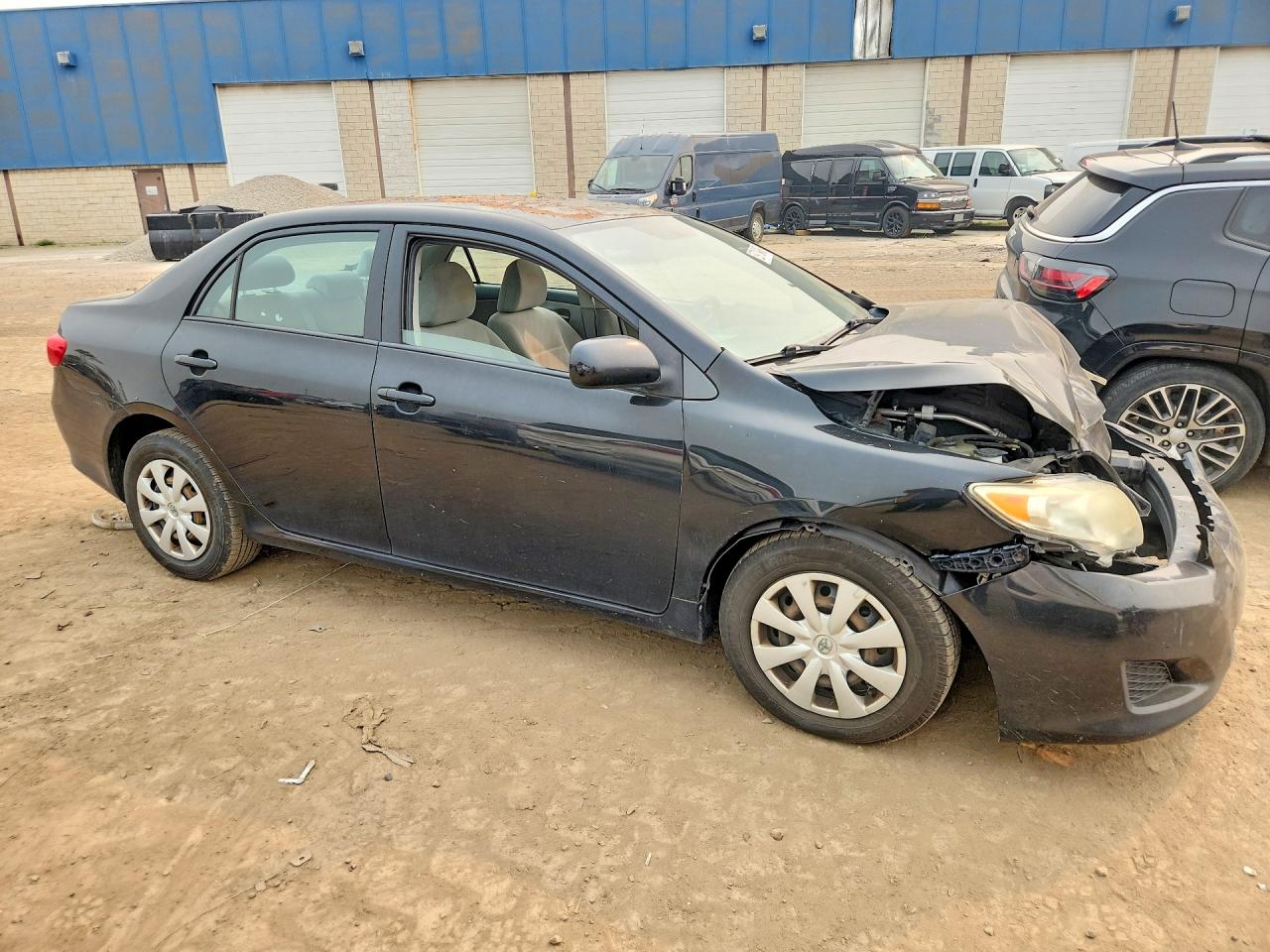 2010 Toyota Corolla Le Black vin: 2T1BU4EE8AC307688