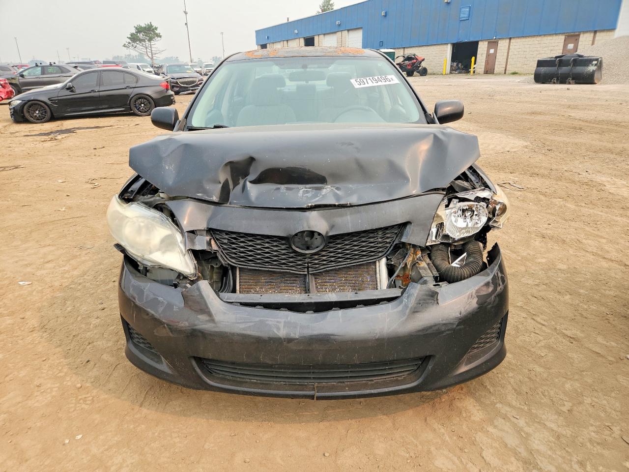 2010 Toyota Corolla Le Black vin: 2T1BU4EE8AC307688