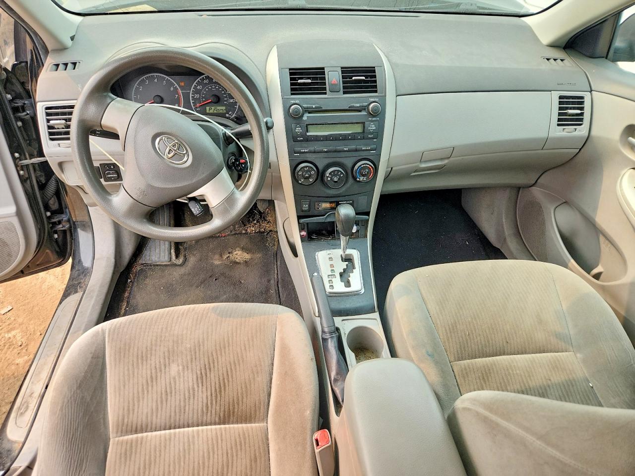 2010 Toyota Corolla Le Black vin: 2T1BU4EE8AC307688