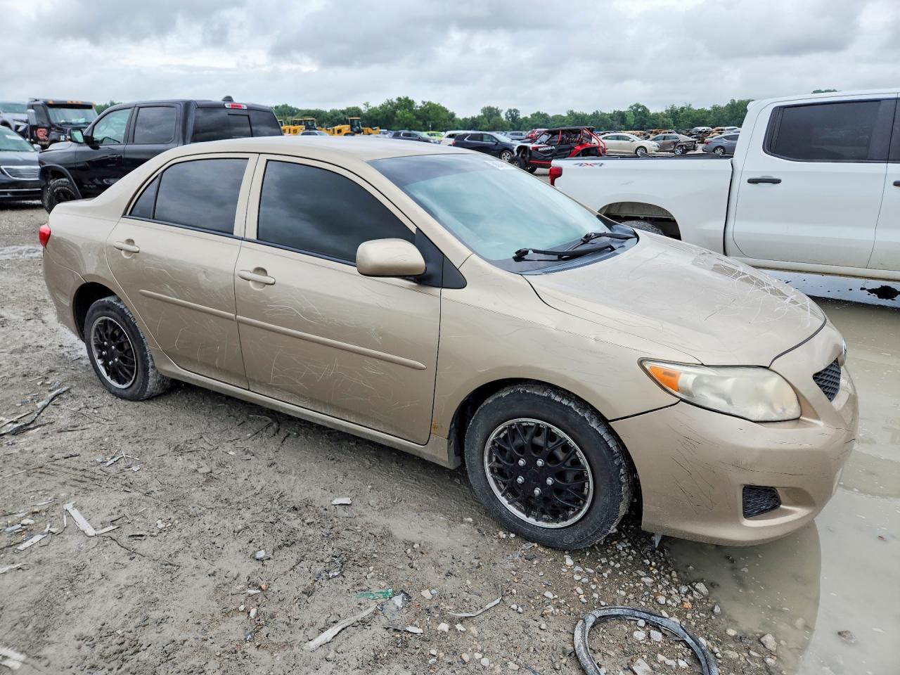 2010 Toyota Corolla Le Gold vin: 2T1BU4EE8AC320859