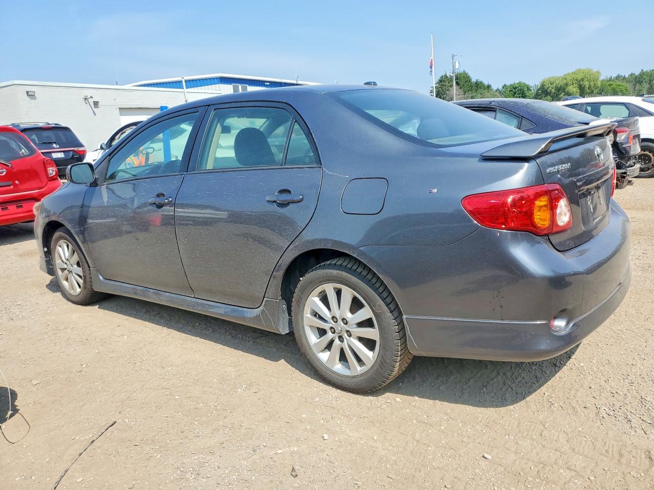 2010 Toyota Corolla Base Gray vin: 2T1BU4EE8AC345390