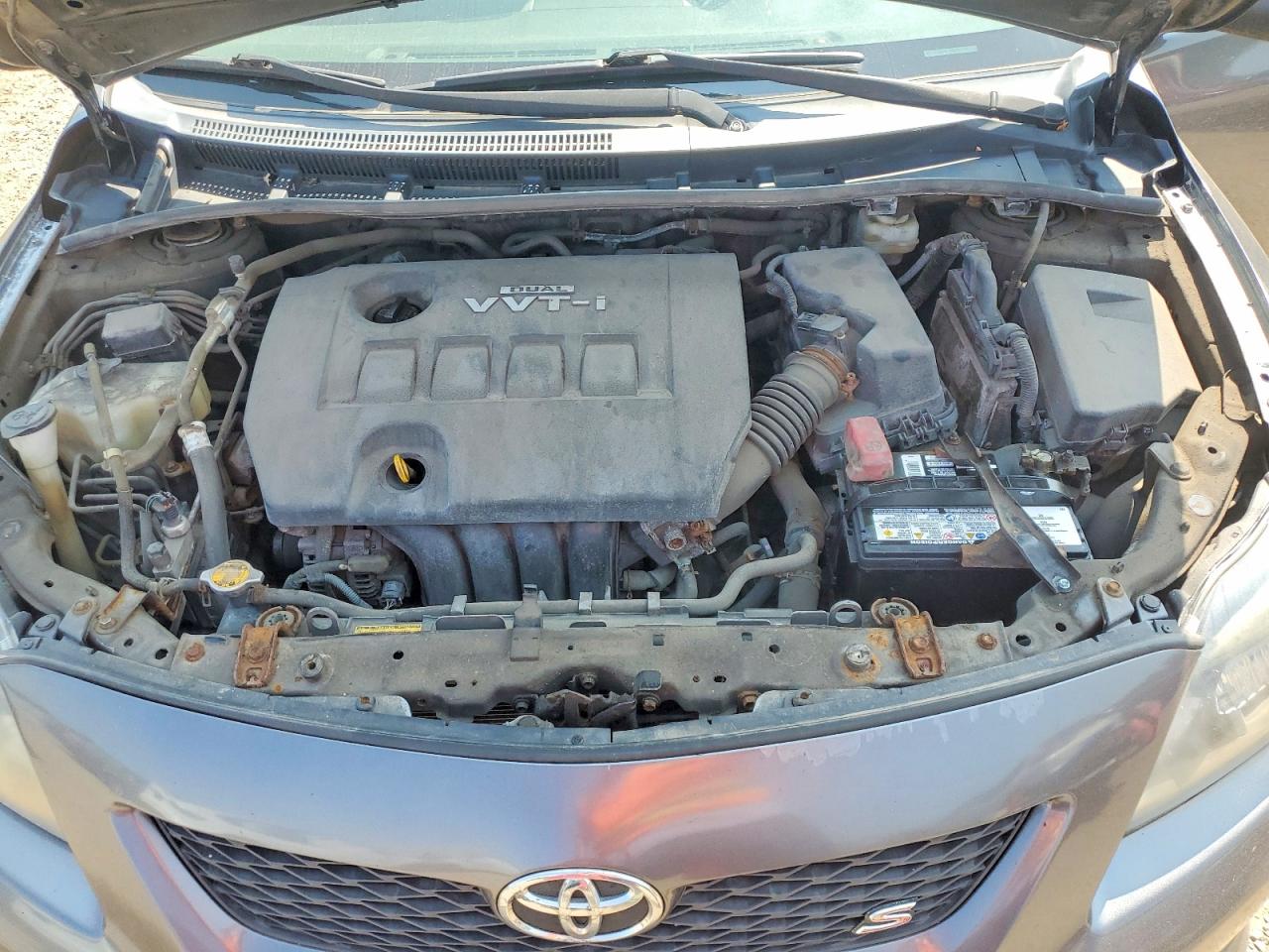 2010 Toyota Corolla Base Gray vin: 2T1BU4EE8AC345390