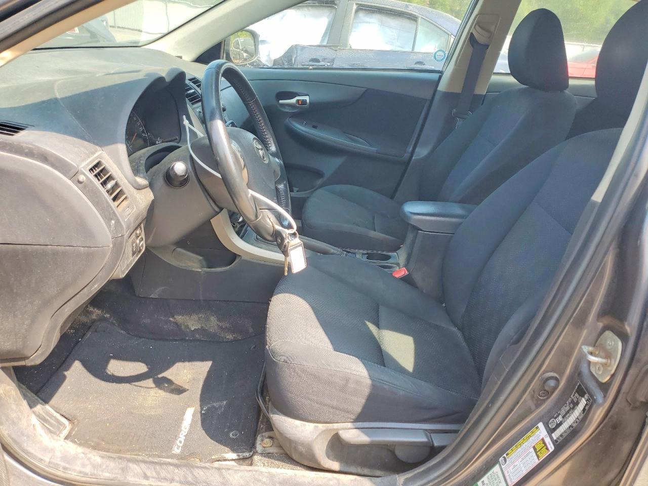 2010 Toyota Corolla Base Gray vin: 2T1BU4EE8AC345390
