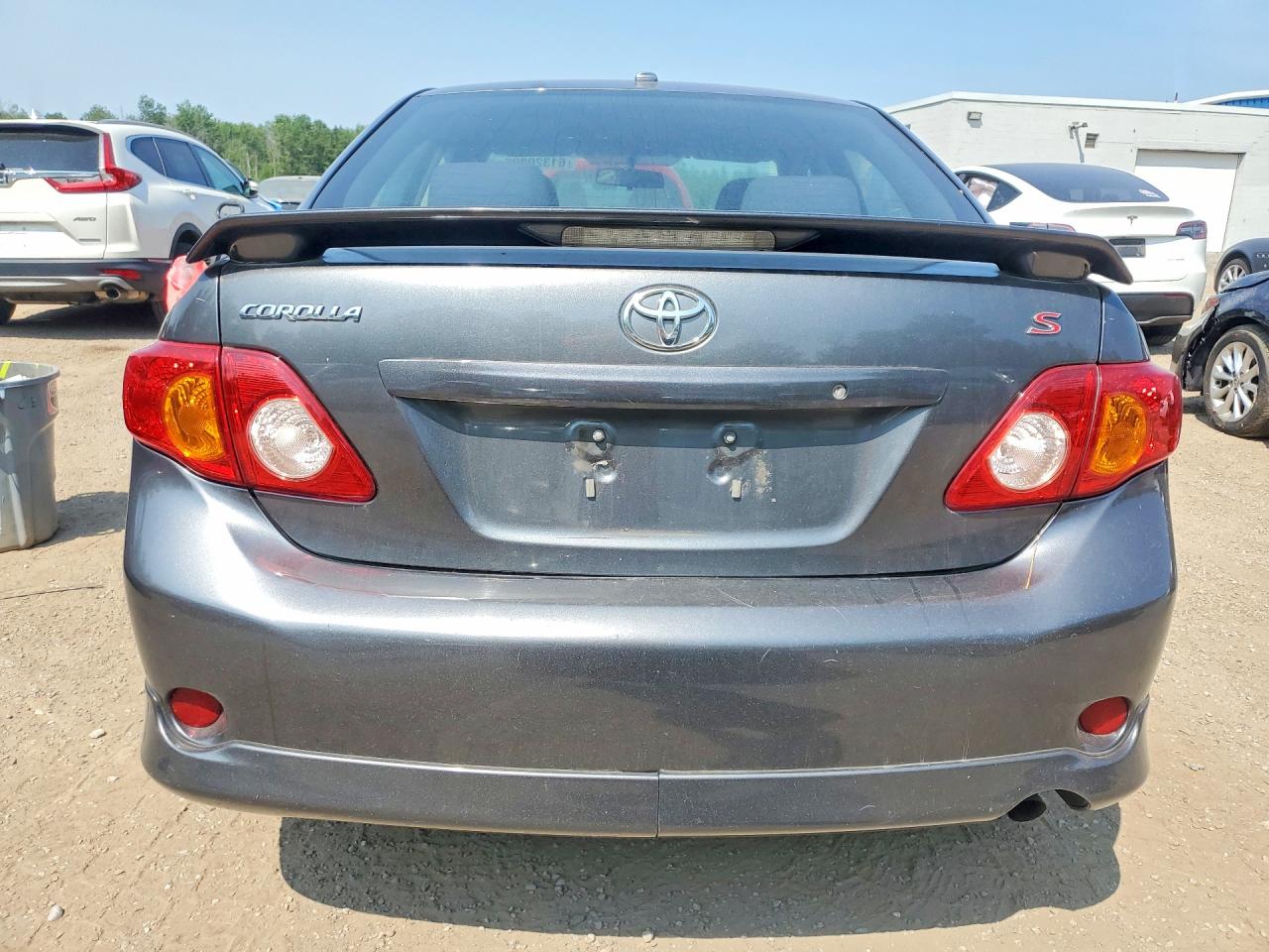 2010 Toyota Corolla Base Gray vin: 2T1BU4EE8AC345390