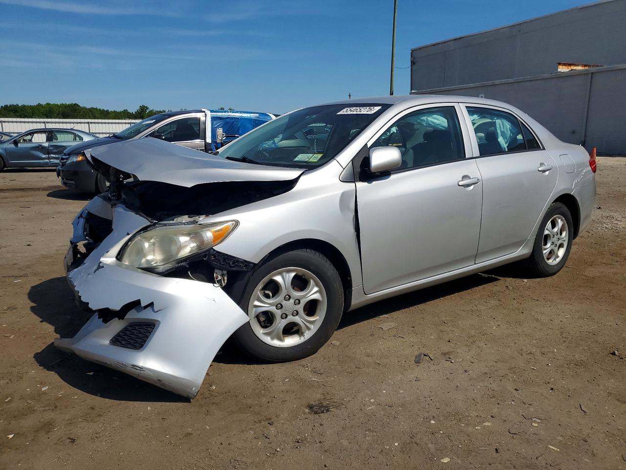 2010 Toyota Corolla Le Silver vin: 2T1BU4EE8AC351805