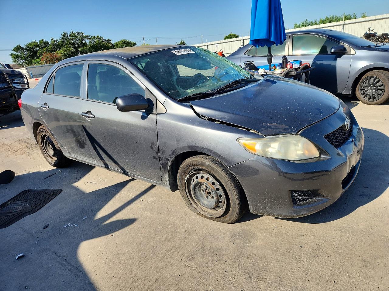 2010 Toyota Corolla Le Charcoal vin: 2T1BU4EE8AC366479