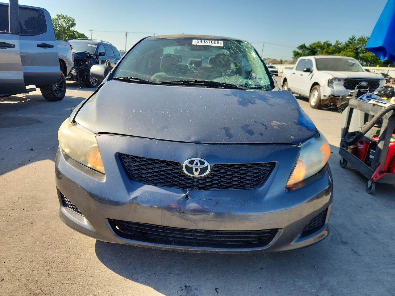 2010 Toyota Corolla Le Charcoal vin: 2T1BU4EE8AC366479