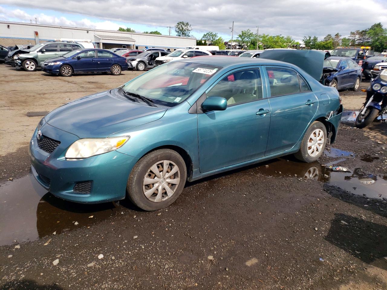 2010 Toyota Corolla Le Teal vin: 2T1BU4EE8AC377742