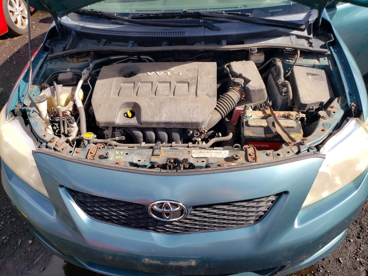 2010 Toyota Corolla Le Teal vin: 2T1BU4EE8AC377742