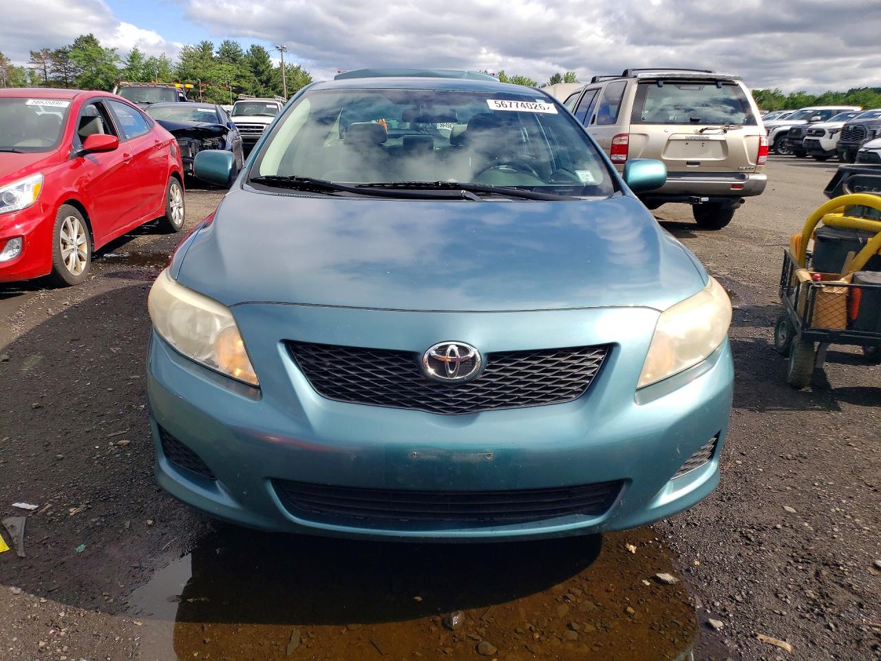 2010 Toyota Corolla Le Teal vin: 2T1BU4EE8AC377742