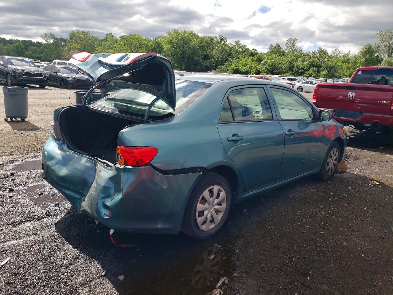 2010 Toyota Corolla Le Teal vin: 2T1BU4EE8AC377742
