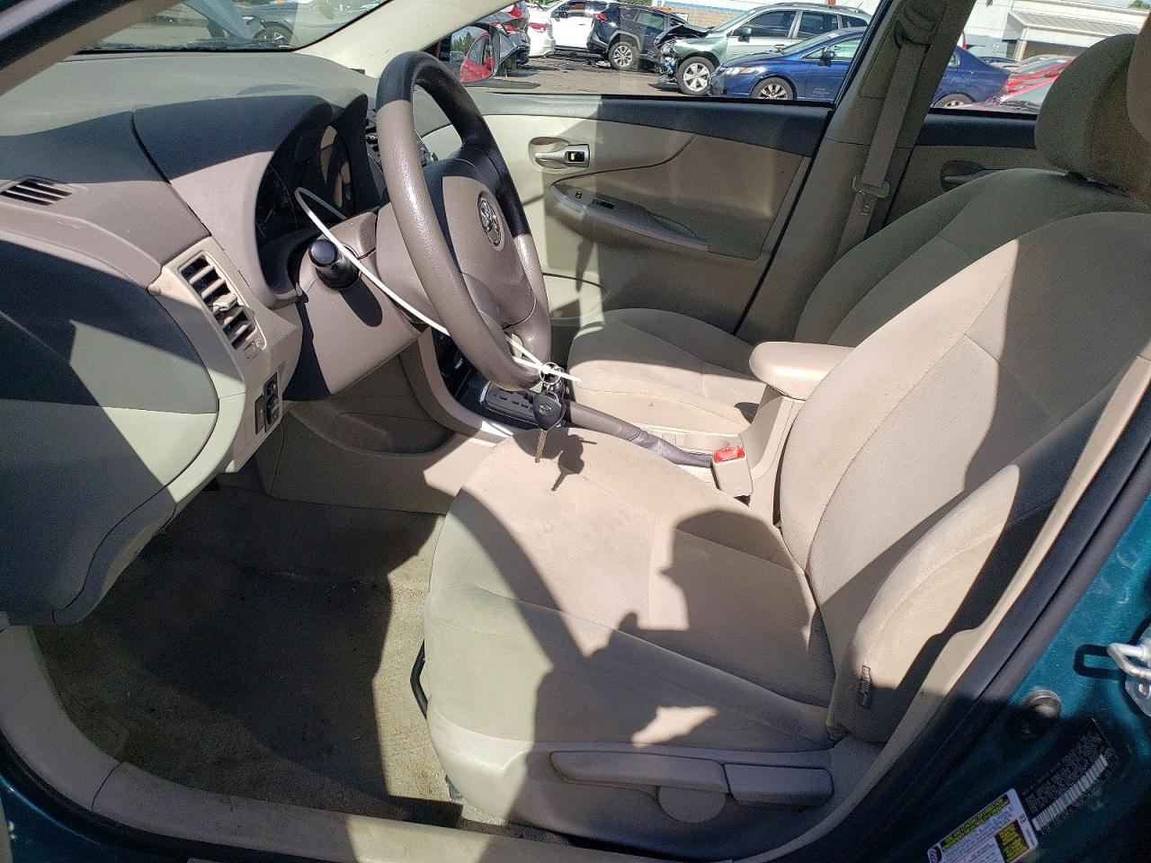 2010 Toyota Corolla Le Teal vin: 2T1BU4EE8AC377742