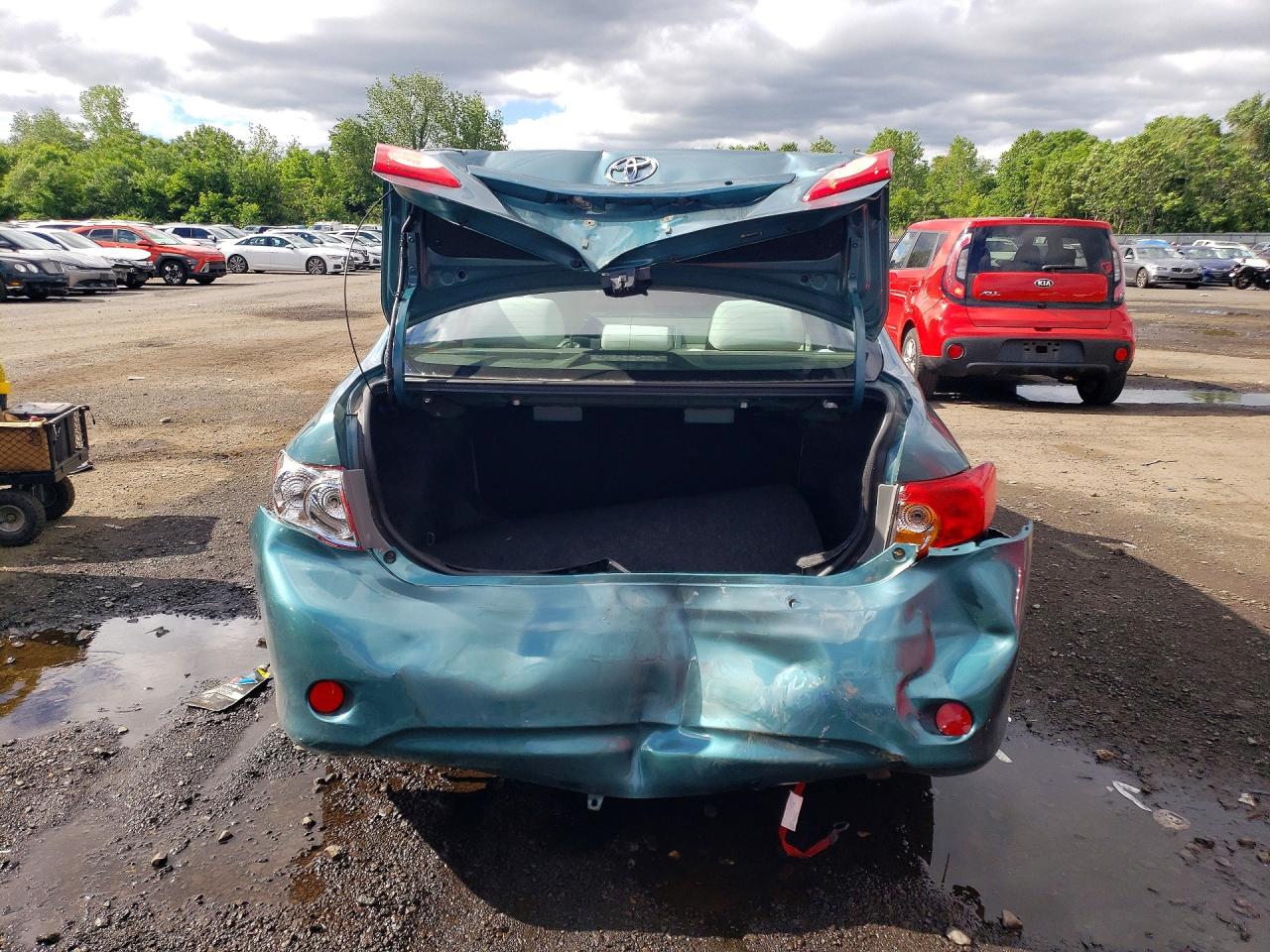 2010 Toyota Corolla Le Teal vin: 2T1BU4EE8AC377742