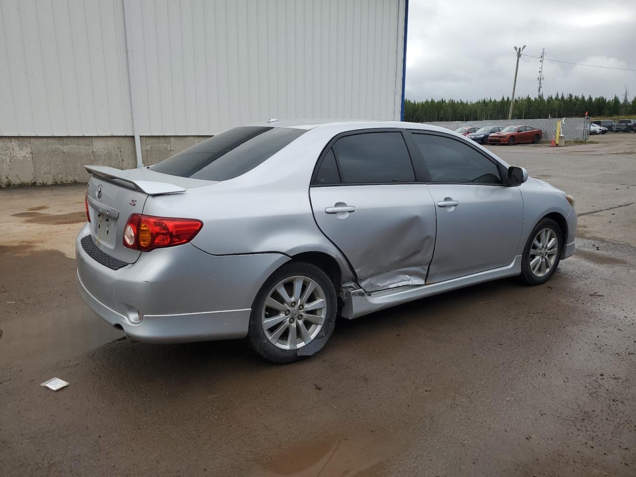 2010 Toyota Corolla Base Silver vin: 2T1BU4EE8AC378812