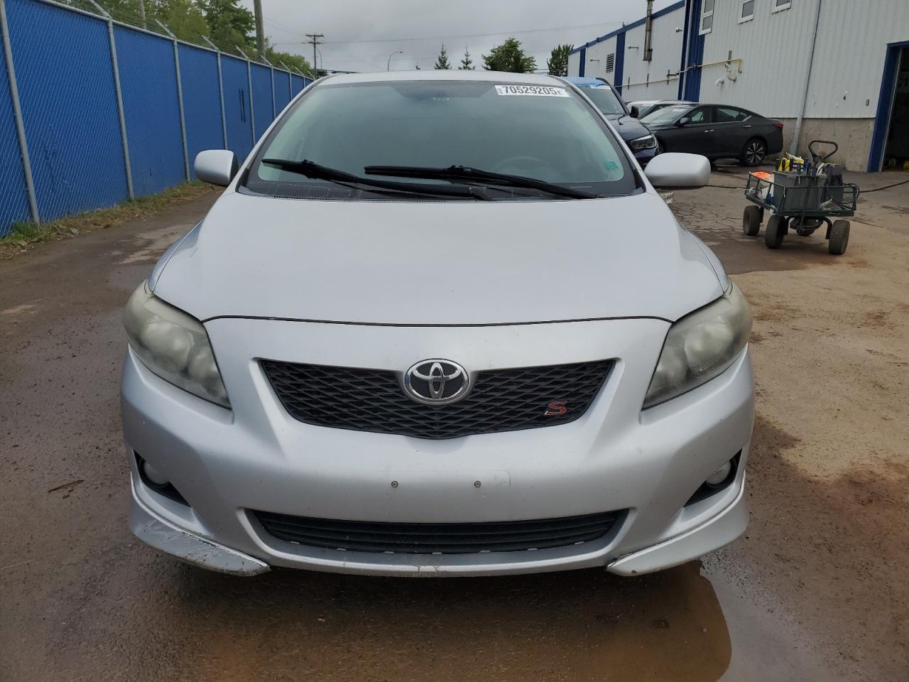 2010 Toyota Corolla Base Silver vin: 2T1BU4EE8AC378812