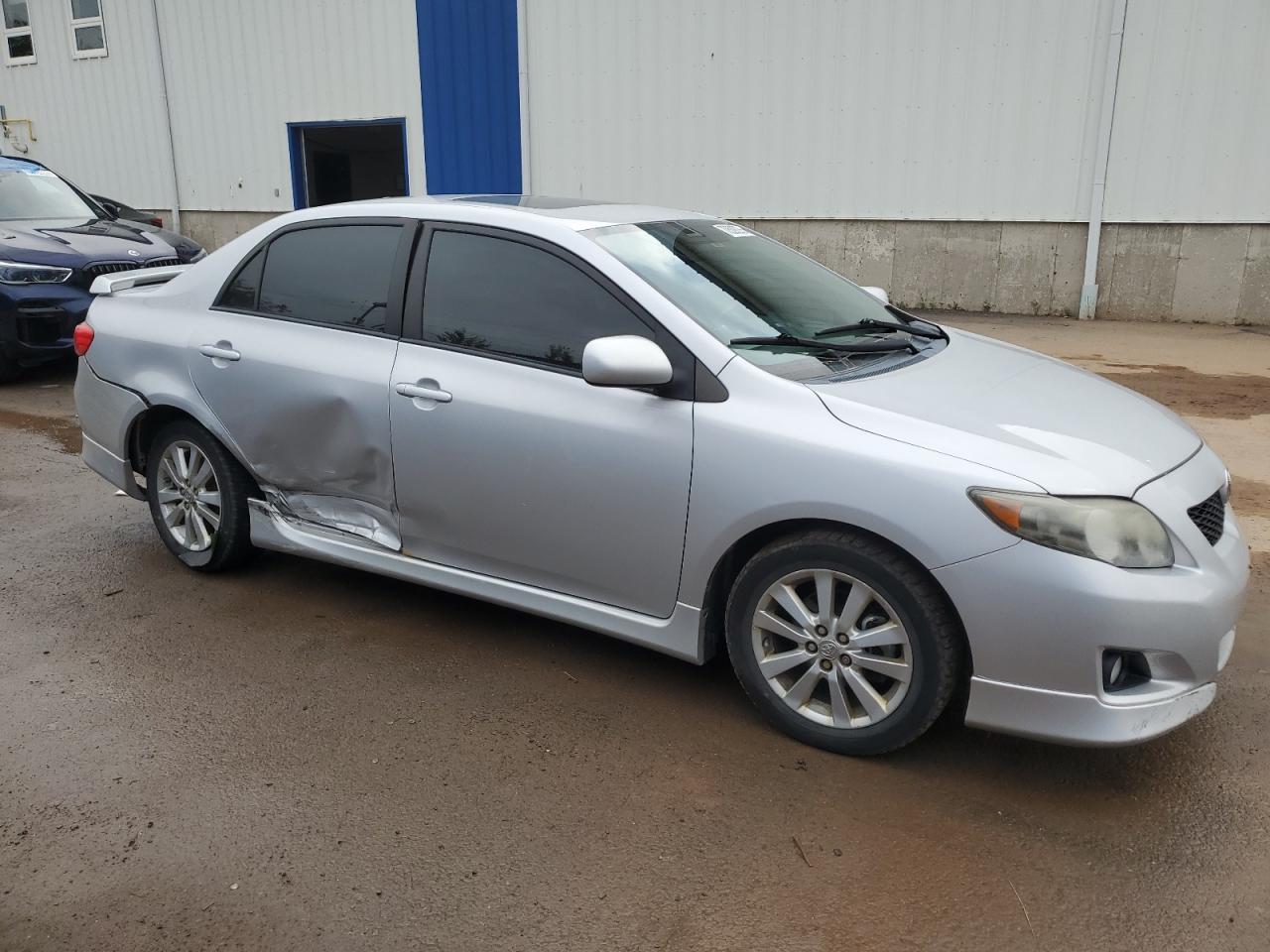 2010 Toyota Corolla Base Silver vin: 2T1BU4EE8AC378812