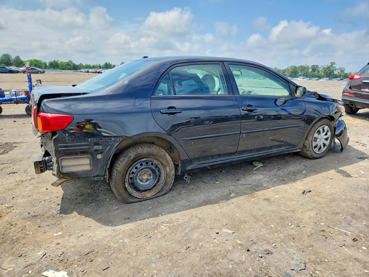 2010 Toyota Corolla Le Black vin: 2T1BU4EE8AC390958