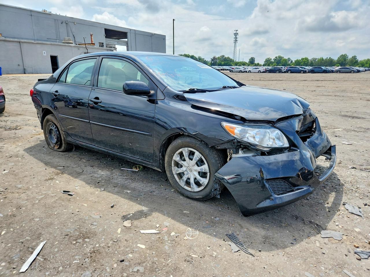 2010 Toyota Corolla Le Black vin: 2T1BU4EE8AC390958
