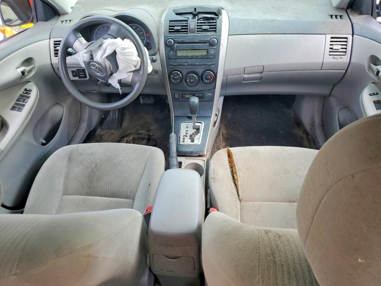 2010 Toyota Corolla Le White vin: 2T1BU4EE8AC396999