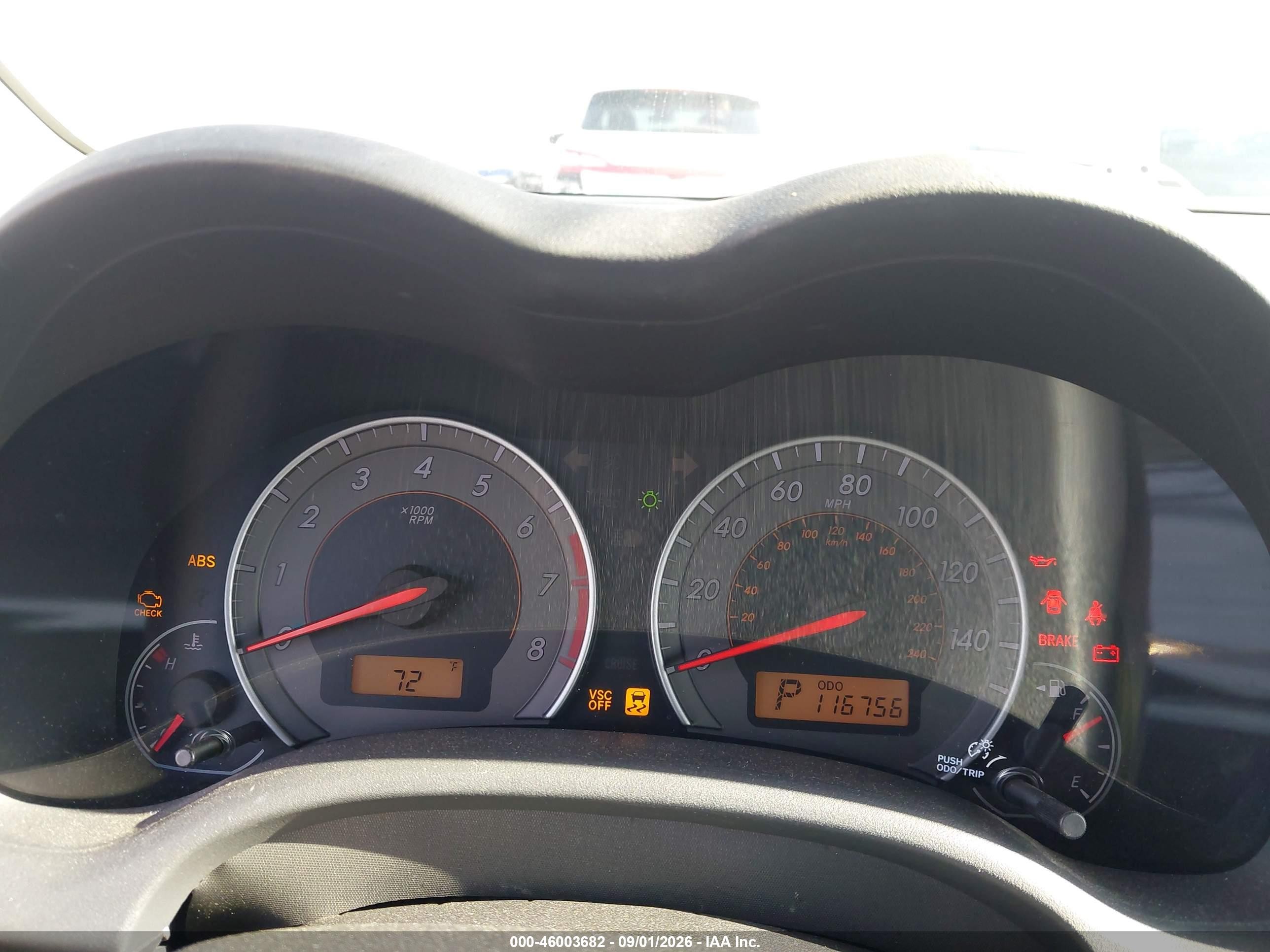2010 Toyota Corolla S Серебряный vin: 2T1BU4EE8AC405023