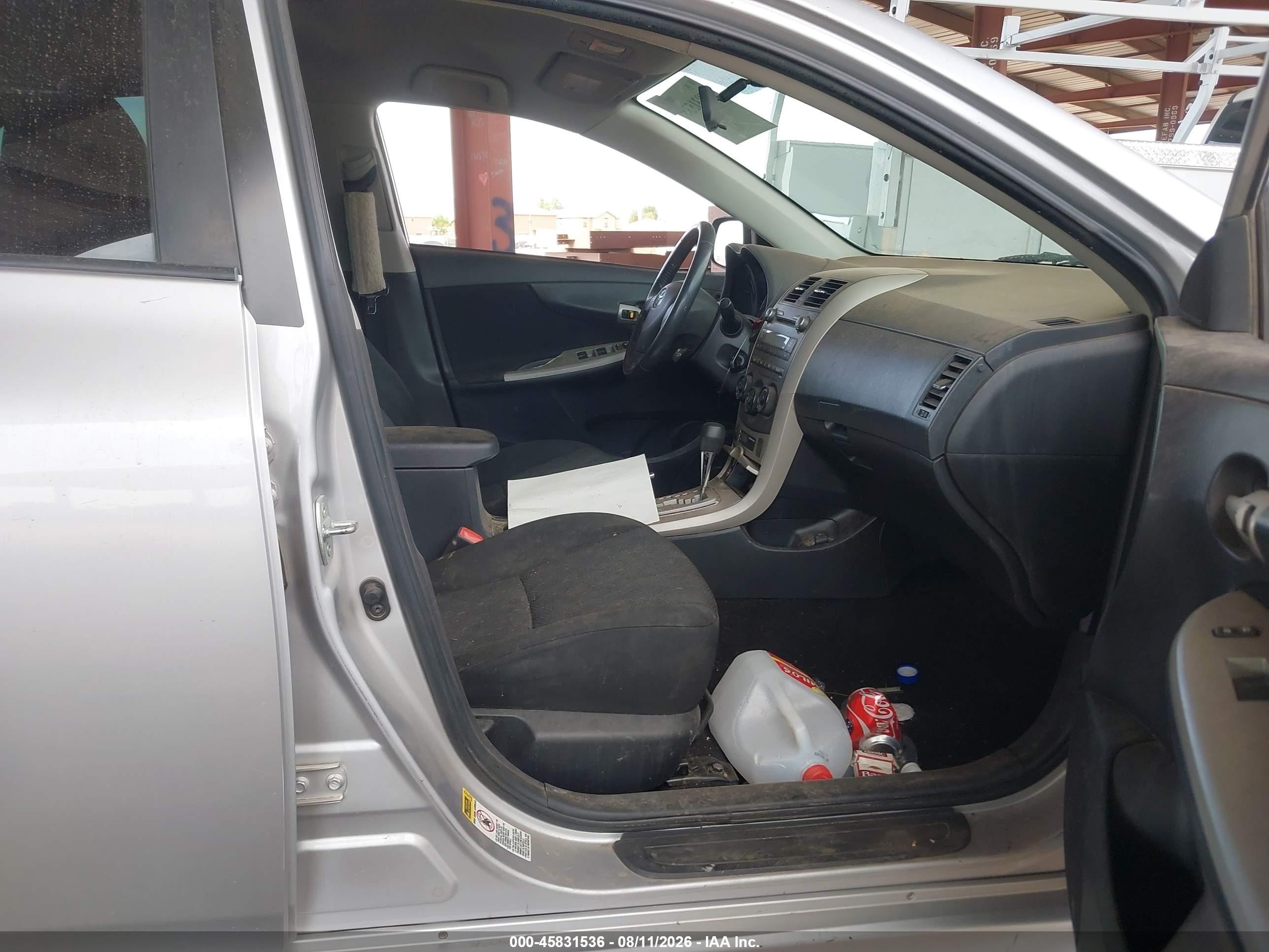2010 Toyota Corolla S Silver vin: 2T1BU4EE8AC425322