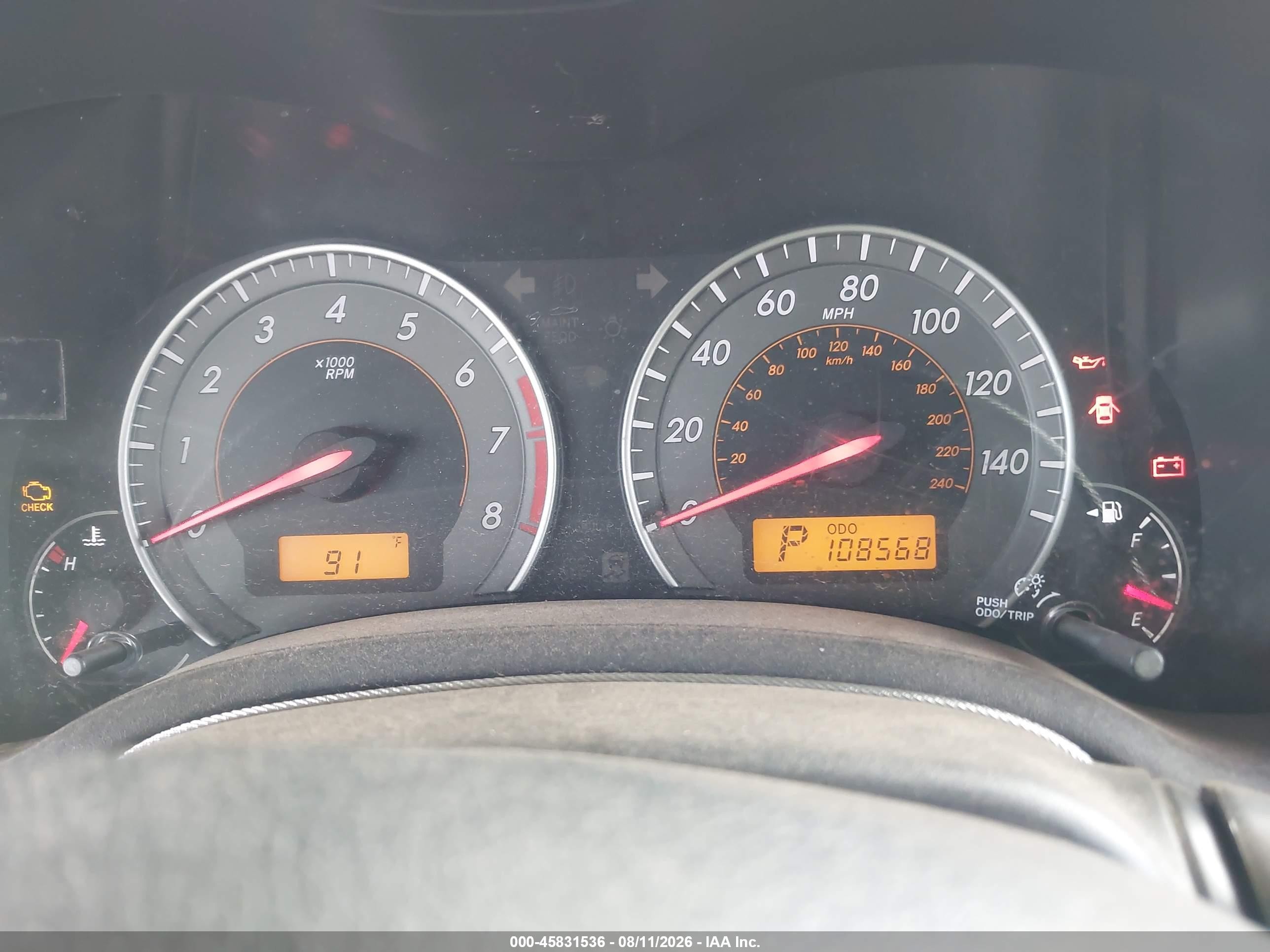 2010 Toyota Corolla S Silver vin: 2T1BU4EE8AC425322