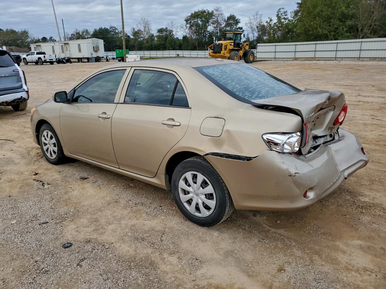 2010 Toyota Corolla Base Beige vin: 2T1BU4EE8AC438782