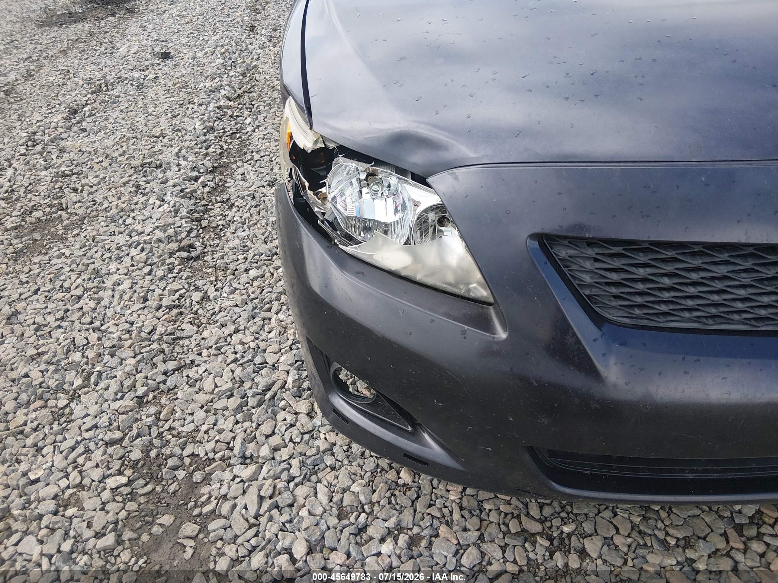 2010 Toyota Corolla S Gray vin: 2T1BU4EE8AC474214