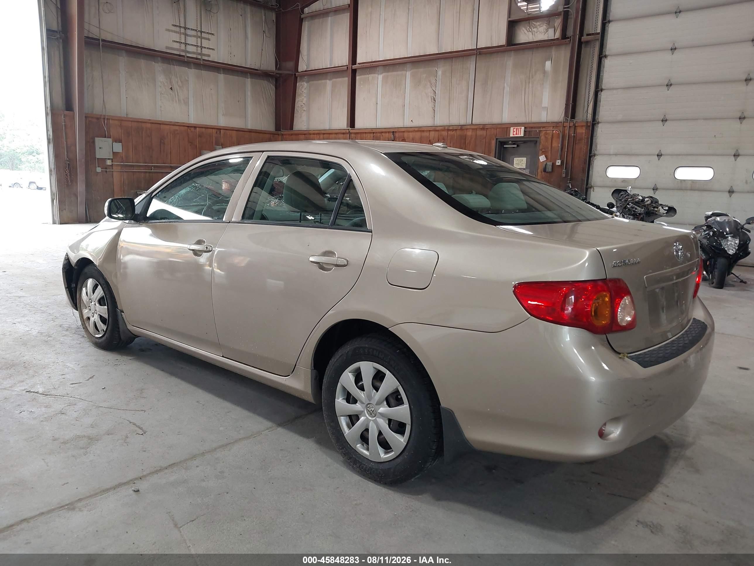 2010 Toyota Corolla Le Tan vin: 2T1BU4EE8AC499887