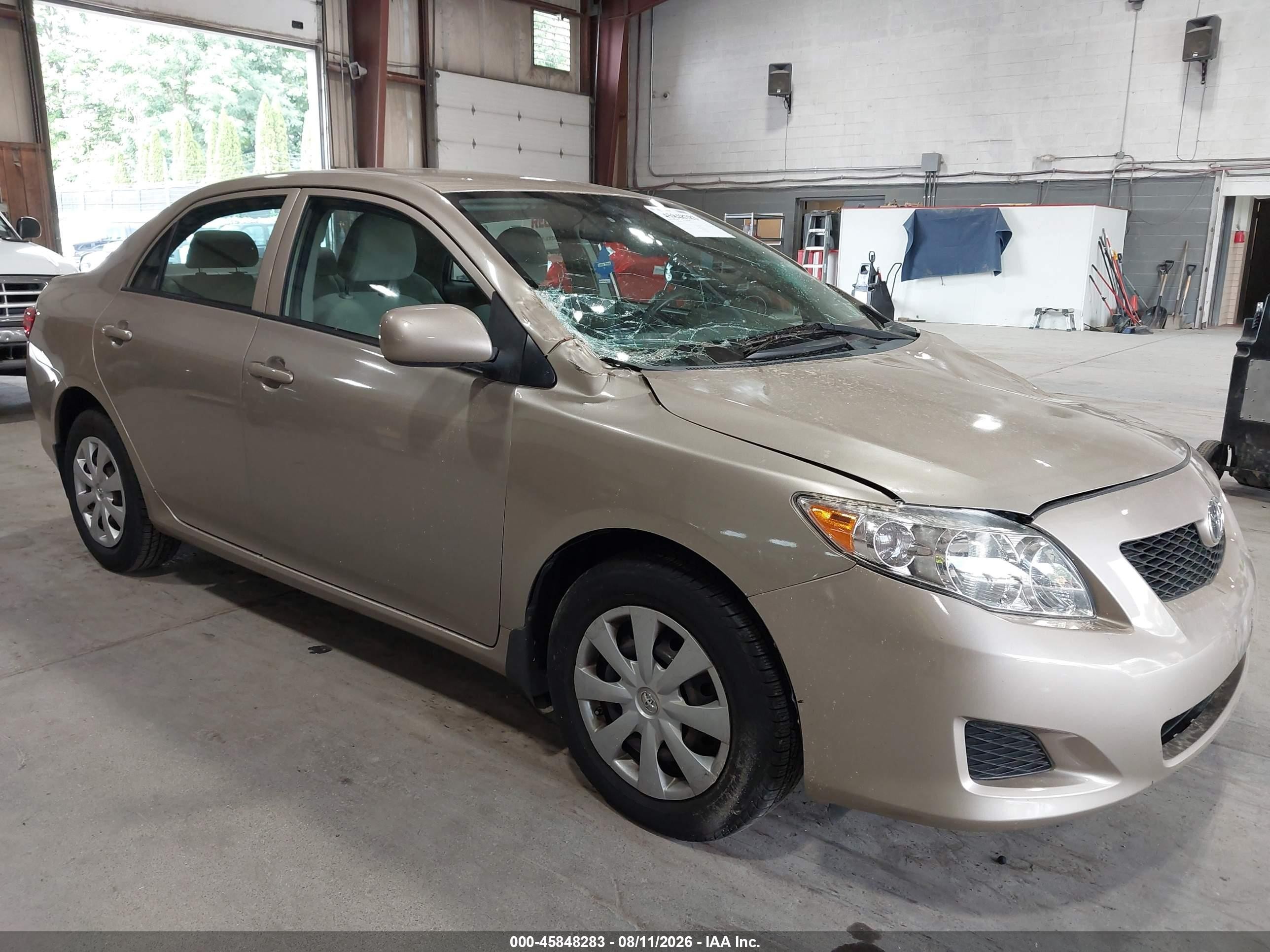 2010 Toyota Corolla Le Tan vin: 2T1BU4EE8AC499887