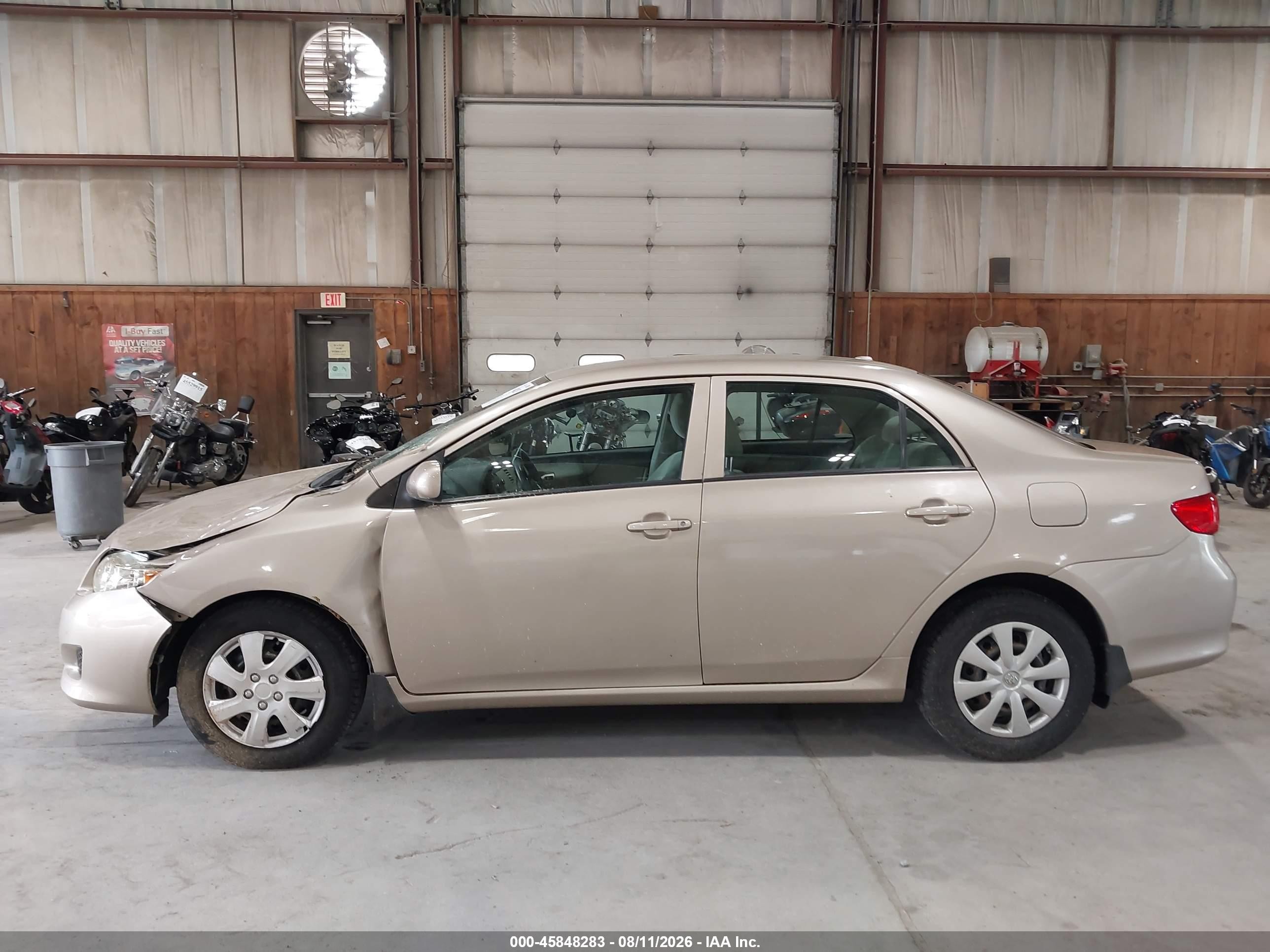 2010 Toyota Corolla Le Tan vin: 2T1BU4EE8AC499887