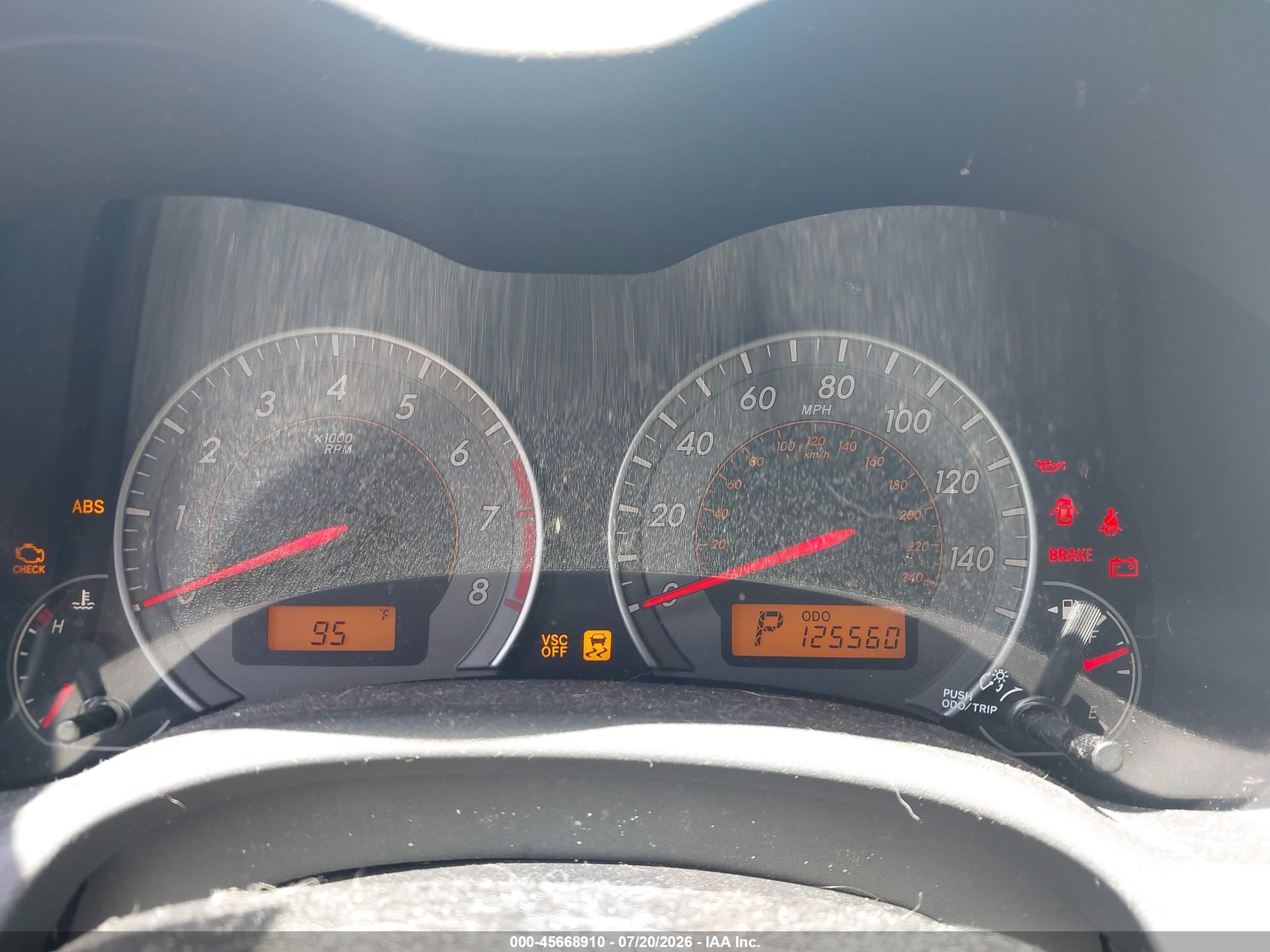 2010 Toyota Corolla S Blue vin: 2T1BU4EE8AC501783